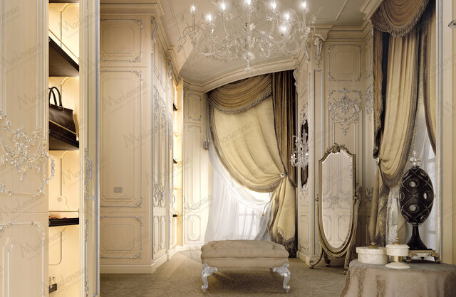 Luxury Classic гардеробная, проект в Лондоне