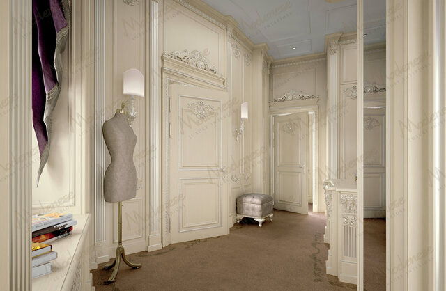 Гардеробная Baroque Silver