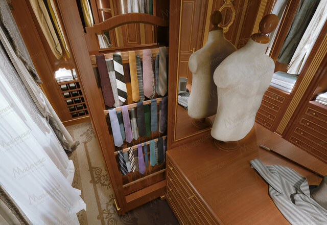 Гардеробная Neoclassic Wood
