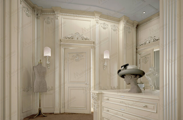Гардеробная Baroque Silver