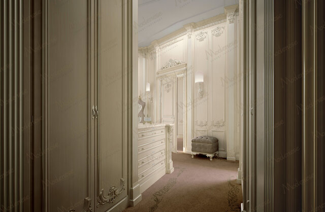 Гардеробная Baroque Silver