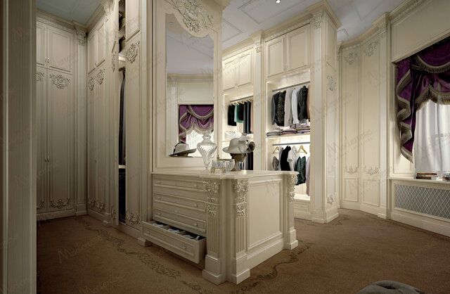 Гардеробная Baroque Silver